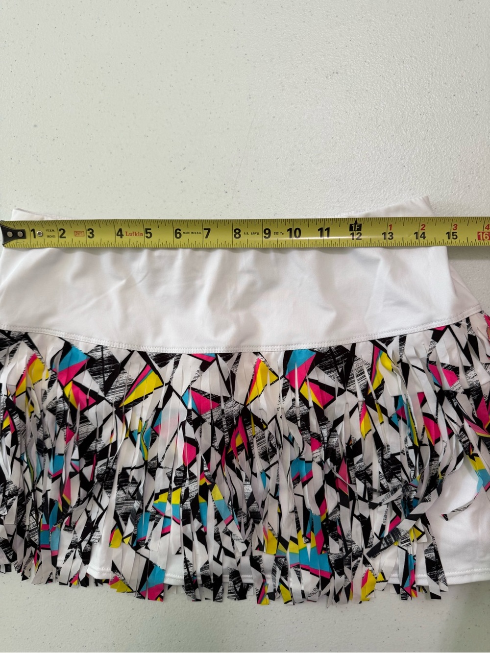 Lucky In Love Fringe Tennis Skirt NWT - Picture 10 of 11